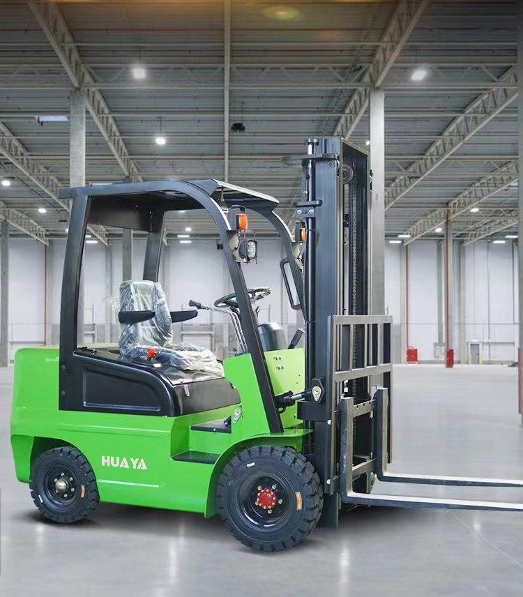 factory HUAYA 60V 3 3.5 4 5 ton mini electric forklift big lithium battery forklift small electric forklift 3000 kg for sale