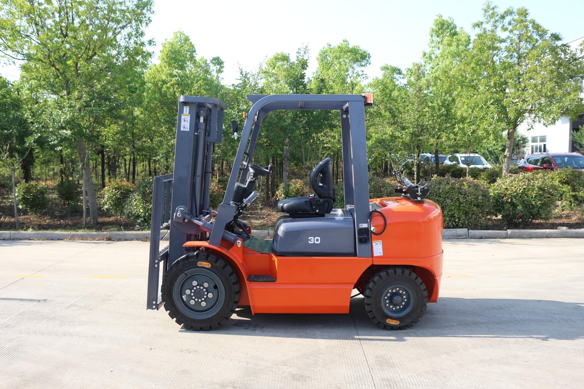 china HUAYA 2 3 5 ton FG20 LPG gas 3000kg propane Liquefied petroleum gas Gasoline forklift with gasoline engine