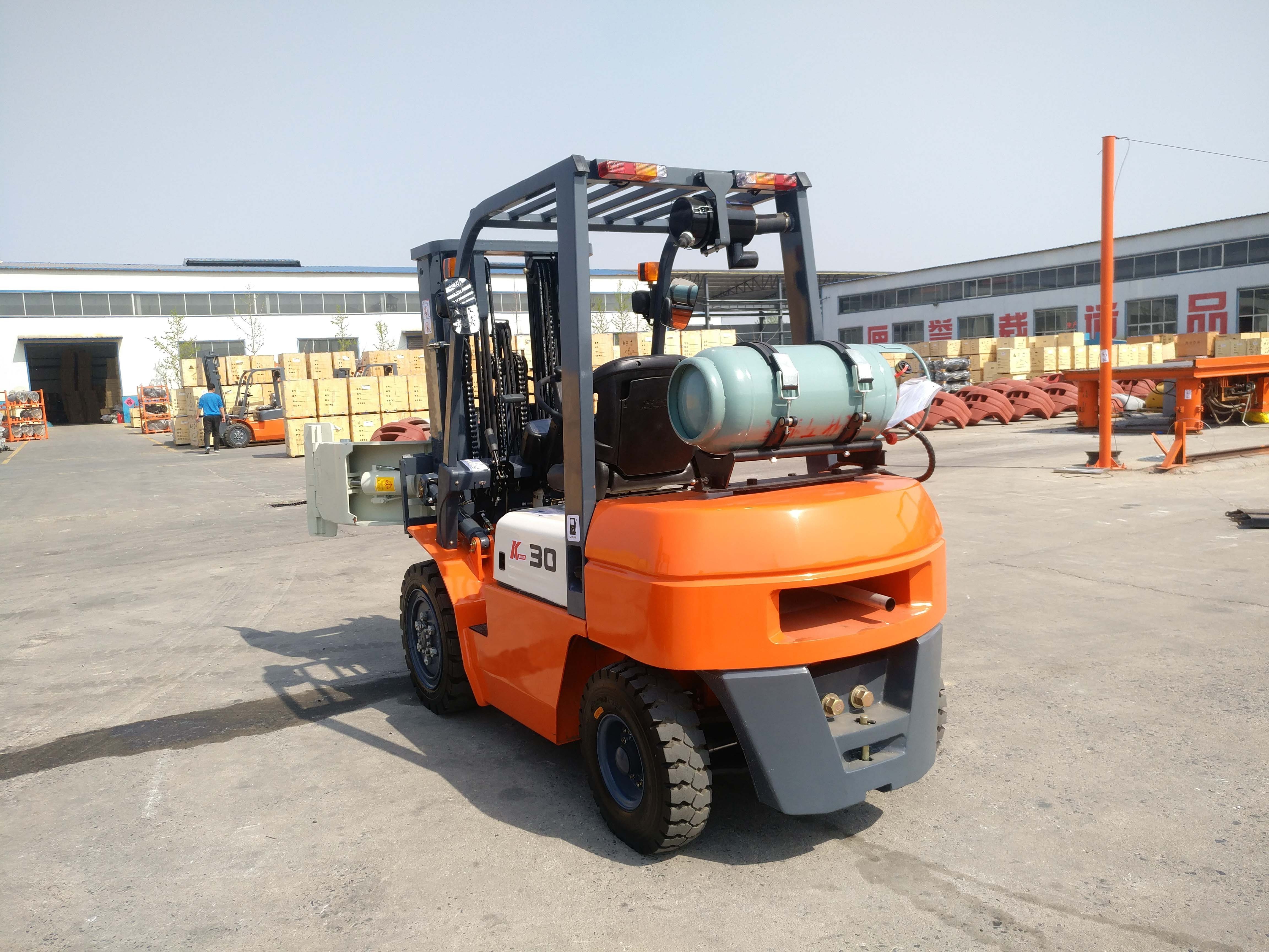 china HUAYA 2 3 5 ton FG20 LPG gas 3000kg propane Liquefied petroleum gas Gasoline forklift with gasoline engine