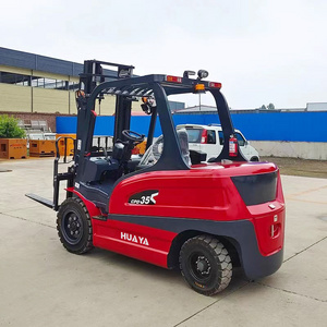 HUAYA factory outlet 1.5 2 2.5 3 3.5 ton farm use High capacity battery Operated Electric Forklift with attachments