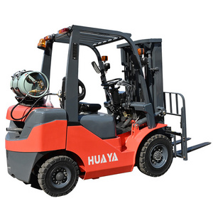 High quality HUAYA Golden Ant style 3 ton lpg forklift propane fork lift gas petrol gasoline with EPA/CE