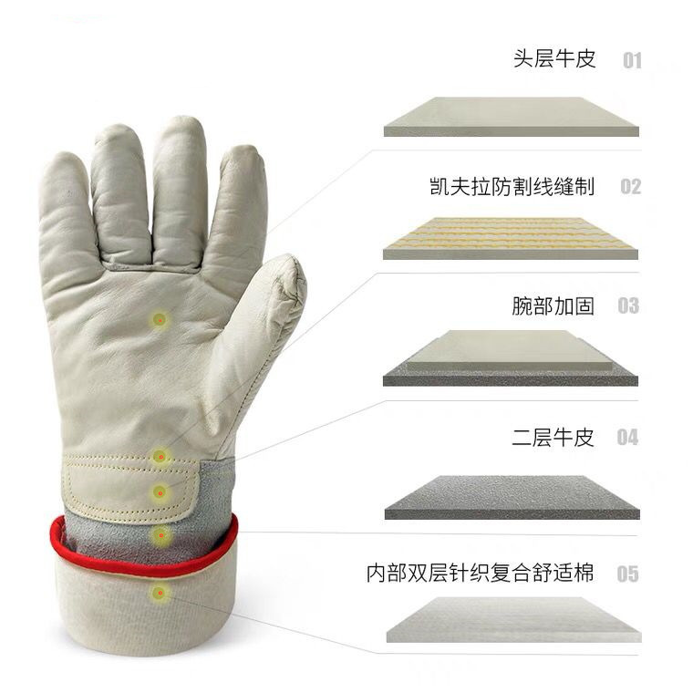 OEM Cryogenic Safety Work Glove For Dry Ice Cold Storage