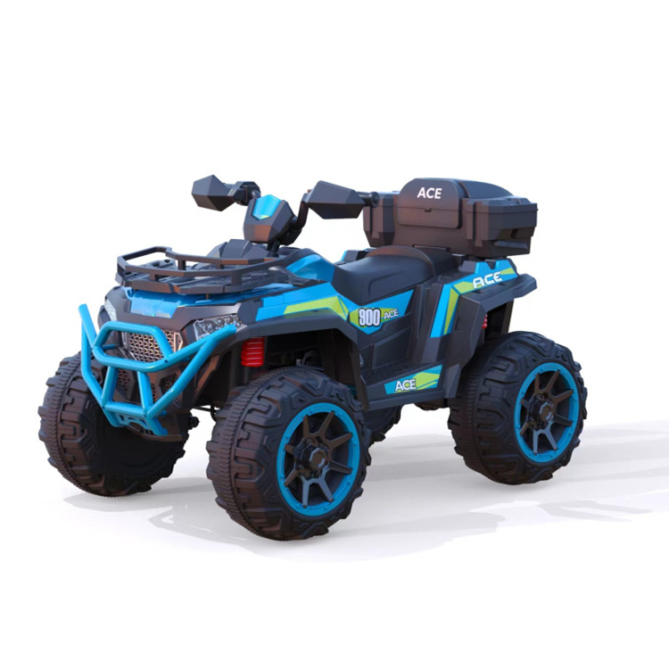 New arrival Electric Car for Children 12V Electric Kids Ride On Car ATV 4-Wheeler Quad w/ Music LED Light kids ride on