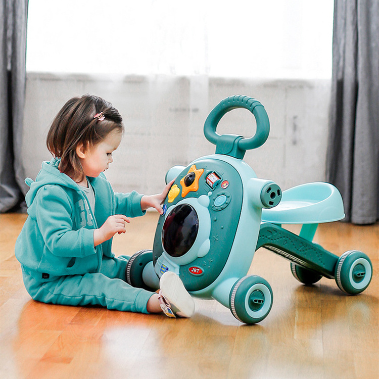 Multi-function walker anti-O-leg baby walker cart Learning to walk three-in-one anti-rollover toy car/Baby walker