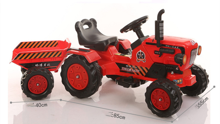 best selling farm mini tractor car 4x4 electric kids ride on tractor wholesale