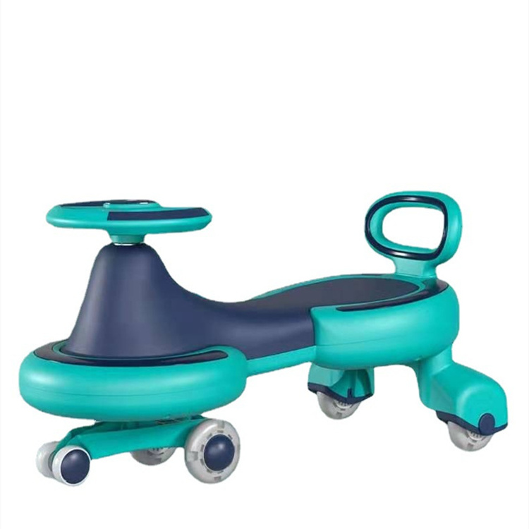 Popular Kids walking kids twist car ride on car kids electric swing wiggle twist car with light and music