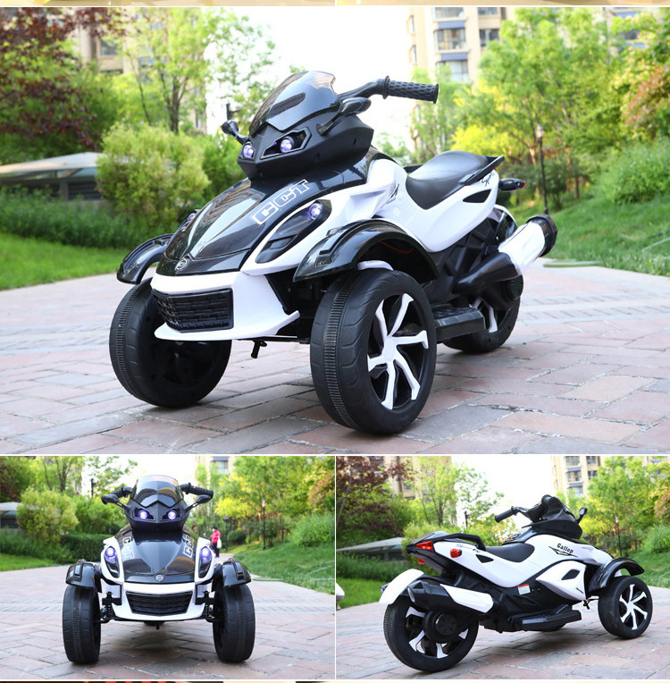 12V Kids Ride On Motorcycle Children Gift Spider-Men Electric Motorbike