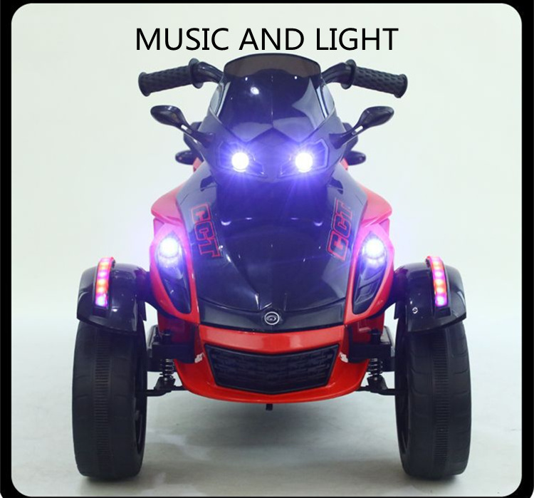 12V Kids Ride On Motorcycle Children Gift Spider-Men Electric Motorbike