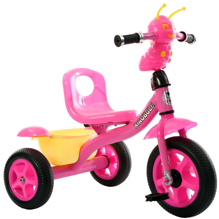 3 wheeler mini baby pink trike / girls kids push tricycle wholesale / tricycle 2-6years old