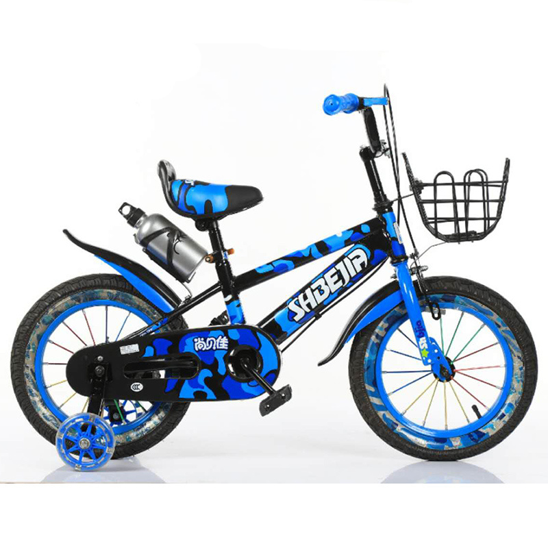 Wholesale Children Bicycle Boys Girls Bike Pupil Cycling With Training Wheel 16 inch Children Pedal Bicycle Cheap Bike