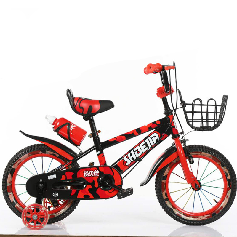 Wholesale Children Bicycle Boys Girls Bike Pupil Cycling With Training Wheel 16 inch Children Pedal Bicycle Cheap Bike