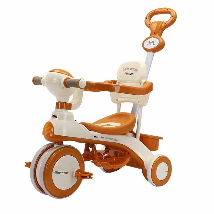 3-wheel children's bicycle baby first push tricycle bike /4 in 1 tricycle little  tricycle for child with umbrella