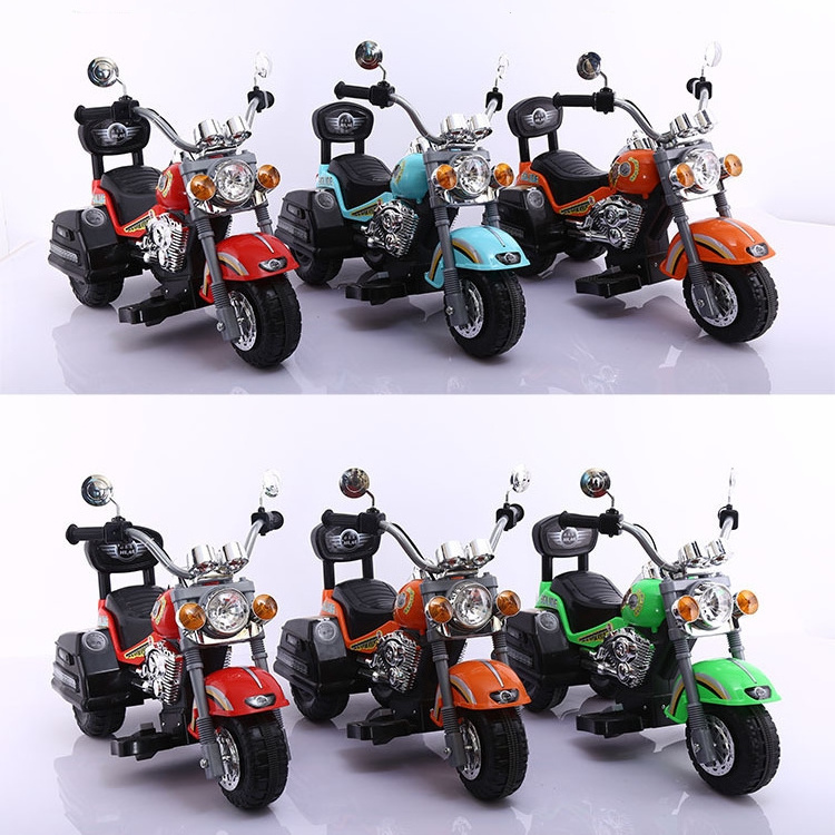 Small Size Children Ride On Plastic Motorbike Baby Toy Battery Powered Harley Kids Electric Motorcycle