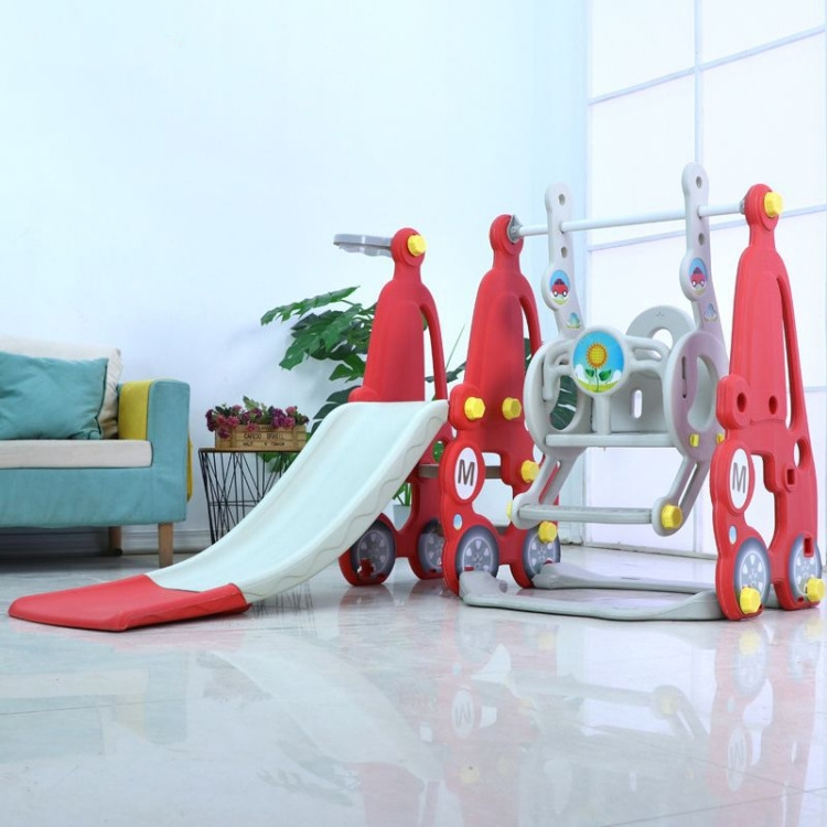 Durable Cute Animal Shape Sea Lion Indoor Swing Slide Kids Plastic Sliding Price End Designer Baby Slide And Swing