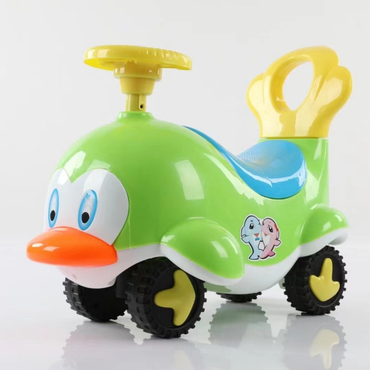 Hot Sale Top Fashion Gift Baby Safe Plastic Four Wheels Cute Doll Toy Car