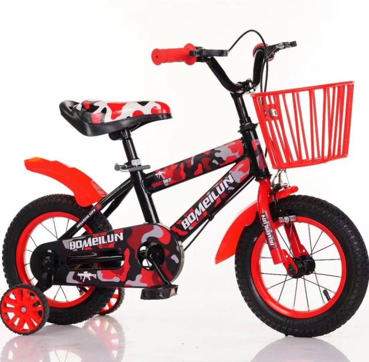 Factory cheap price children bicycle hot sale 12 14 16 inch kids bike with training wheels