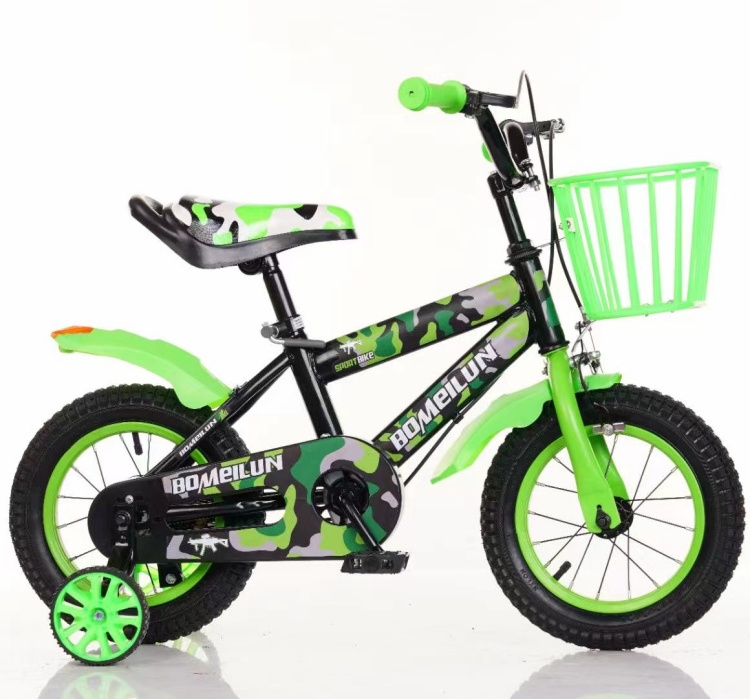 Factory cheap price children bicycle hot sale 12 14 16 inch kids bike with training wheels