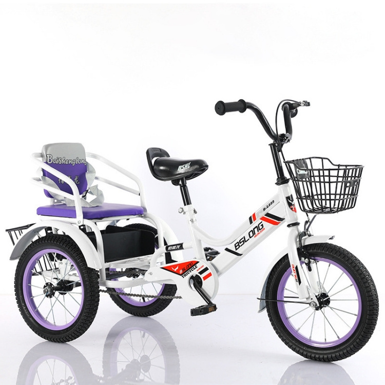 high quality cheap 14 inch 3 wheel kids pedal tricycle/children bicycle for 10 years old child/ 3-wheel bicycle for child