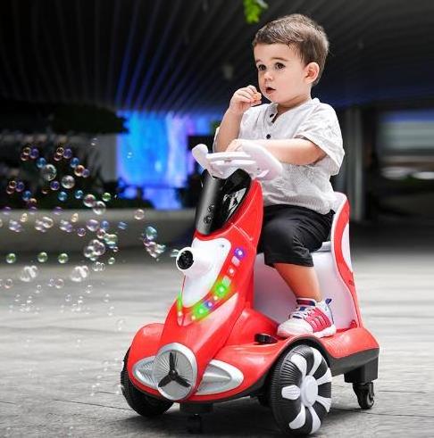 2023 Wholesale Battery Operated Bubbles Optional Ride On Electric Balance Car for 2-8 years