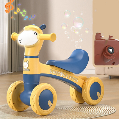 China factory sale toddler bike 4 wheel baby kids balance bike no pedal ride on toy