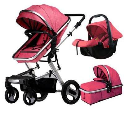 Cheap price China factory wholesale high quality baby stroller 3 in 1 with car seat