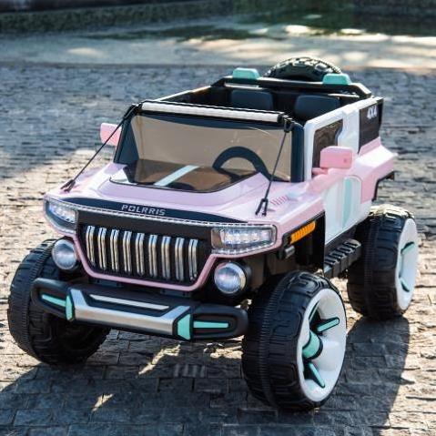 2023 Wholesale  Big Size 12V10Ah Battery  Operated Two Seats  Kids  Ride On  Electric Car for 14 years old