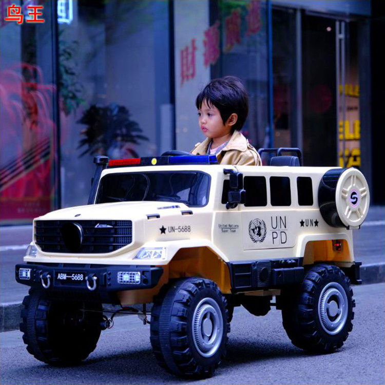 Kids Electric Fire Truck 12 Volt Ride on Car Toy for Baby Remote/battery Car Toy for Children 4 Wheels Plastic 2-8 Years 17 KG