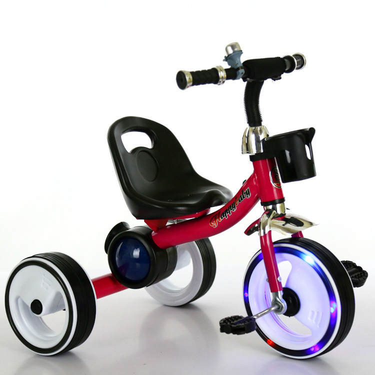 New fashion baby tricycle steel kids tricycle  with music/plastic tricycle for kids 1-6 years/cheap baby mini bicycles