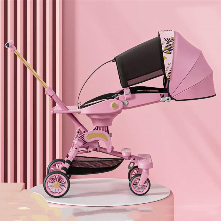 Wholesale luxury baby stroller multi-functional baby stroller foldable stroller baby 4 in 1