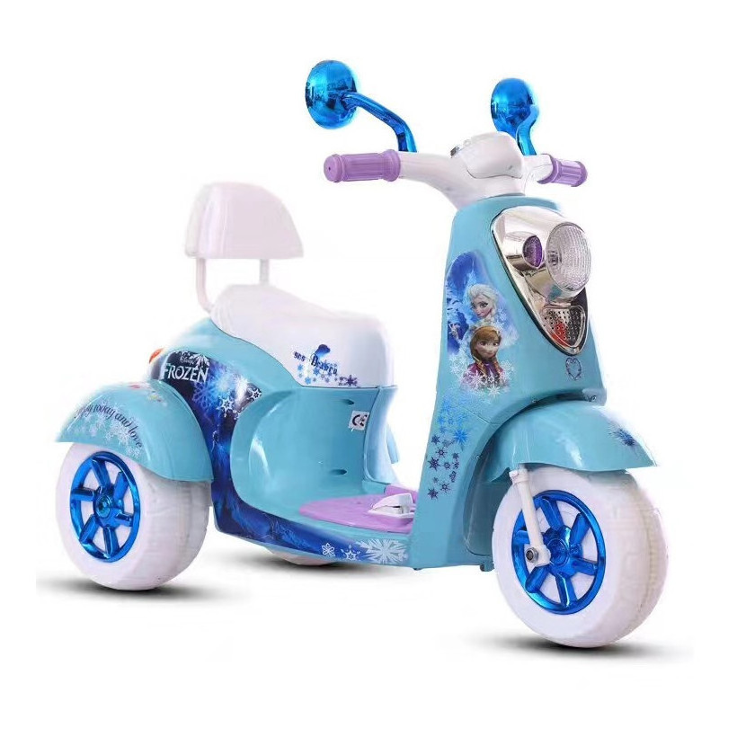 2022 Ride on beautiful Toy Car Girl Kids Motorbike Motorcycle Electric Scooter Motor Bike 6V Battery Operated Toy Trike