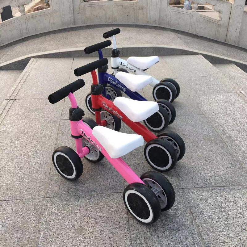 Factory cheap price four wheel kids ride on bike toy/kids balance bike for sale