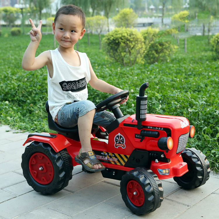 best selling farm mini tractor car 4x4 electric kids ride on tractor wholesale