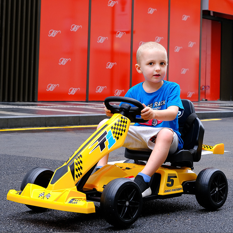 Factory Wholesale 12V Battery Operated Adult and Kids Karting New Style Off Road Go kart