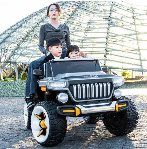 2023 Wholesale  Big Size 12V10Ah Battery  Operated Two Seats  Kids  Ride On  Electric Car for 14 years old