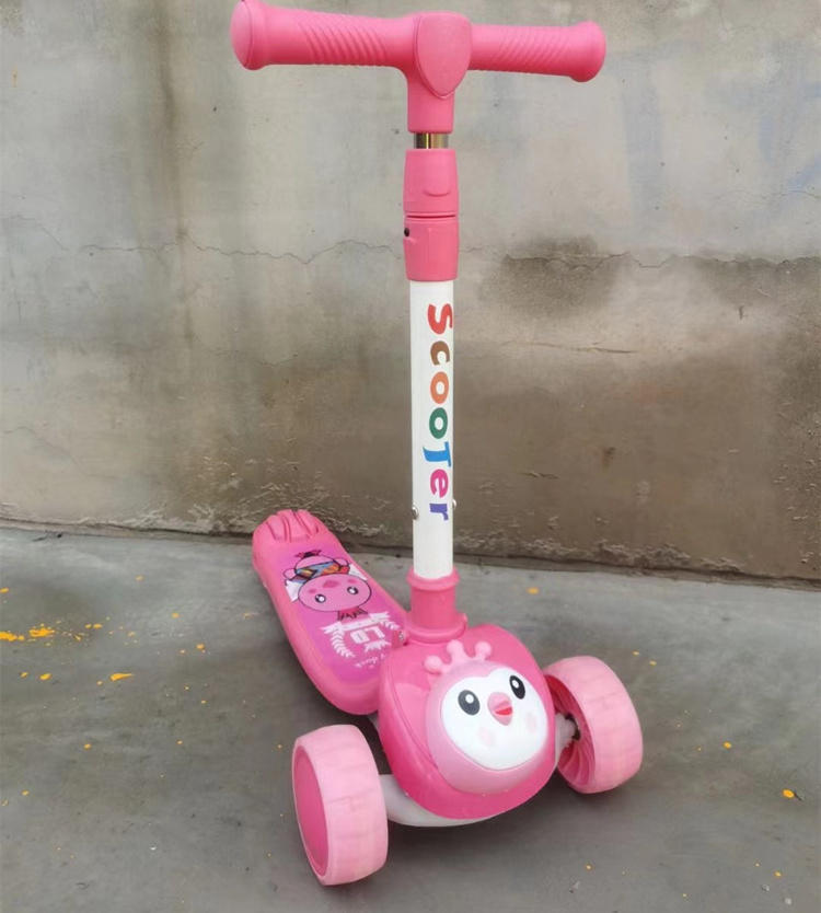 High quality environmental friendly multi-functional baby scooter foldable 3 wheels balance scooter