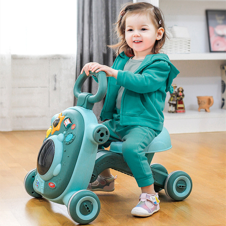 Multi-function walker anti-O-leg baby walker cart Learning to walk three-in-one anti-rollover toy car/Baby walker