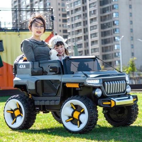 2023 Wholesale  Big Size 12V10Ah Battery  Operated Two Seats  Kids  Ride On  Electric Car for 14 years old