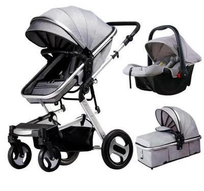 Cheap price China factory wholesale high quality baby stroller 3 in 1 with car seat