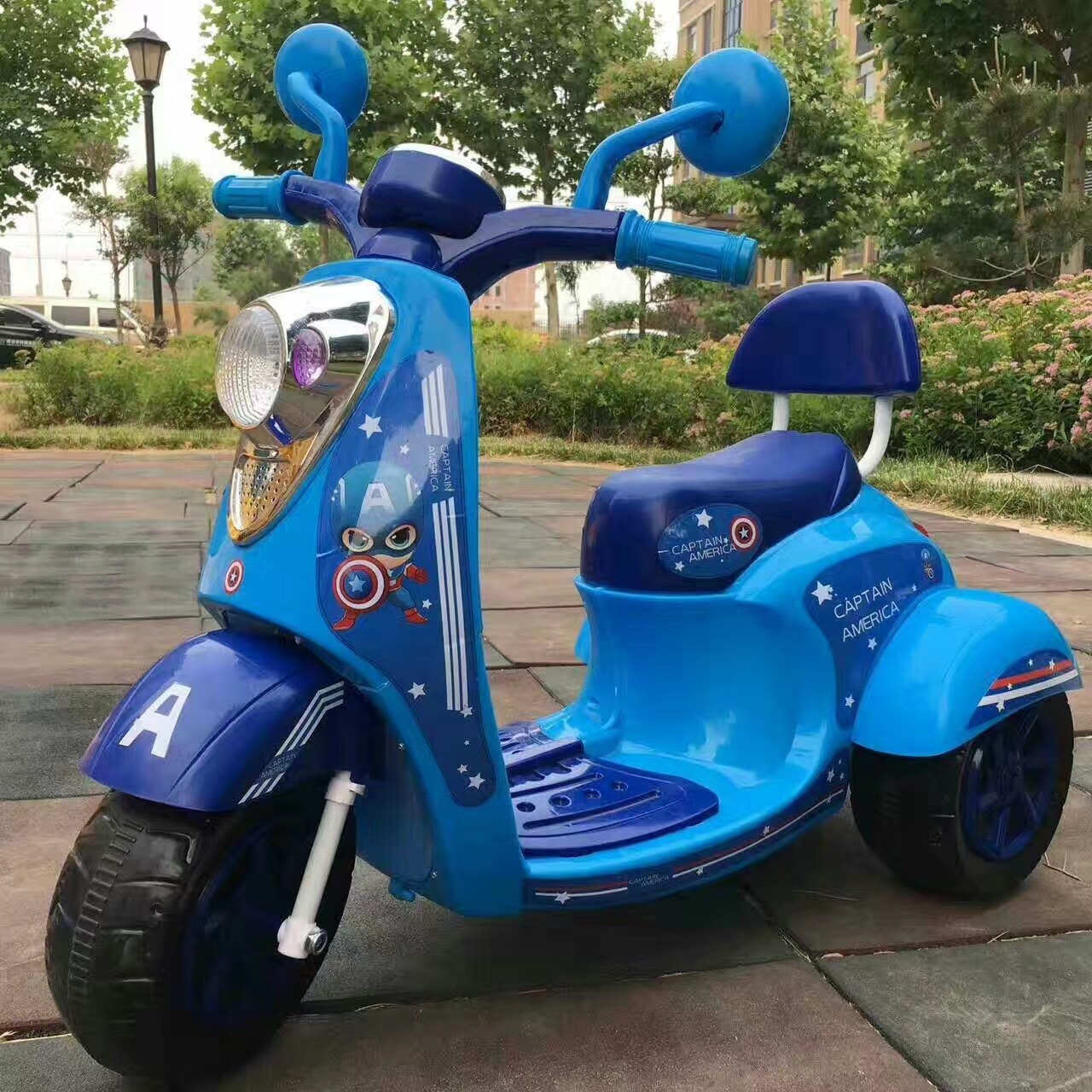 2022 Ride on beautiful Toy Car Girl Kids Motorbike Motorcycle Electric Scooter Motor Bike 6V Battery Operated Toy Trike