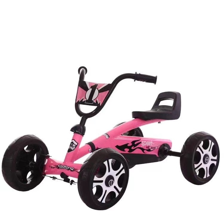 High quality Chinese sports children racing pedal kart mini kart toy car for kids