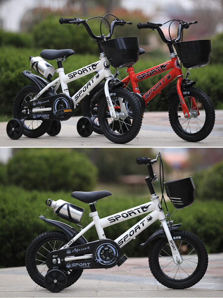 Wholesale steel kids bikes/CE approved new model 12 inch cycle for kid/OEM cheap 4 wheel children bike for 3 to 5 years old baby