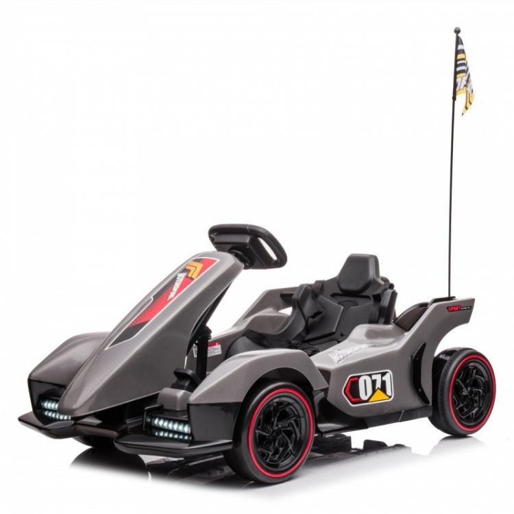 Powerful four-wheel 24v battery electric kids go kart double motor children go kart drift ride on car