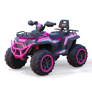 New arrival Electric Car for Children 12V Electric Kids Ride On Car ATV 4-Wheeler Quad w/ Music LED Light kids ride on