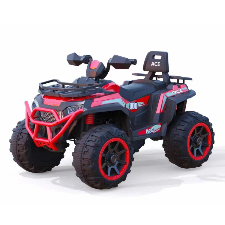 New arrival Electric Car for Children 12V Electric Kids Ride On Car ATV 4-Wheeler Quad w/ Music LED Light kids ride on