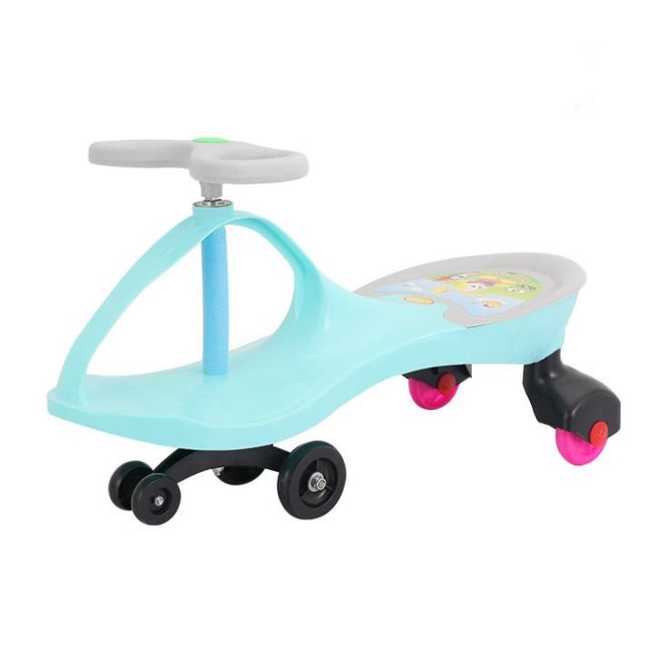 Kids Music and Light  Outdoor Toy Baby Swing Car kids slide ride on car