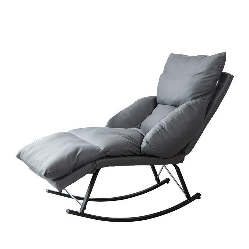 Rocking chair household lazy sofa nap lounge chair lunch break tool balcony living room simple sofa