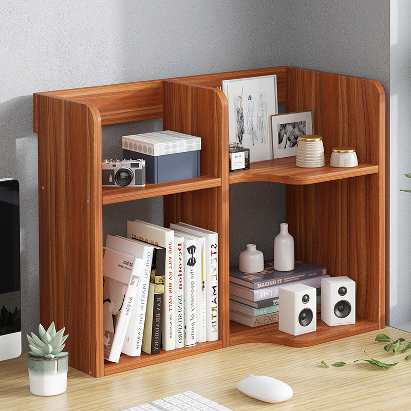 Desk Bookshelf Simple Home Multifunctional Shelves Student Dormitory Small Bookcase Office Storage