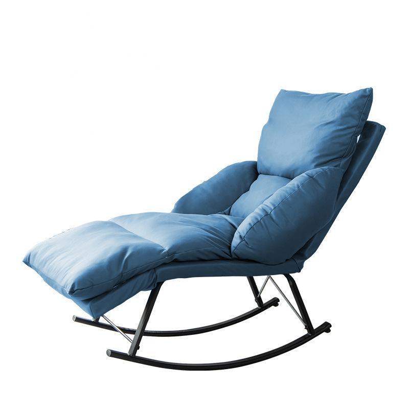 Rocking chair household lazy sofa nap lounge chair lunch break tool balcony living room simple sofa