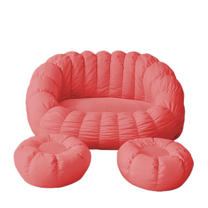 Pumpkin style double sofa, bean bag, tatami, small apartment leisure balcony  lazy chair lazy sofa