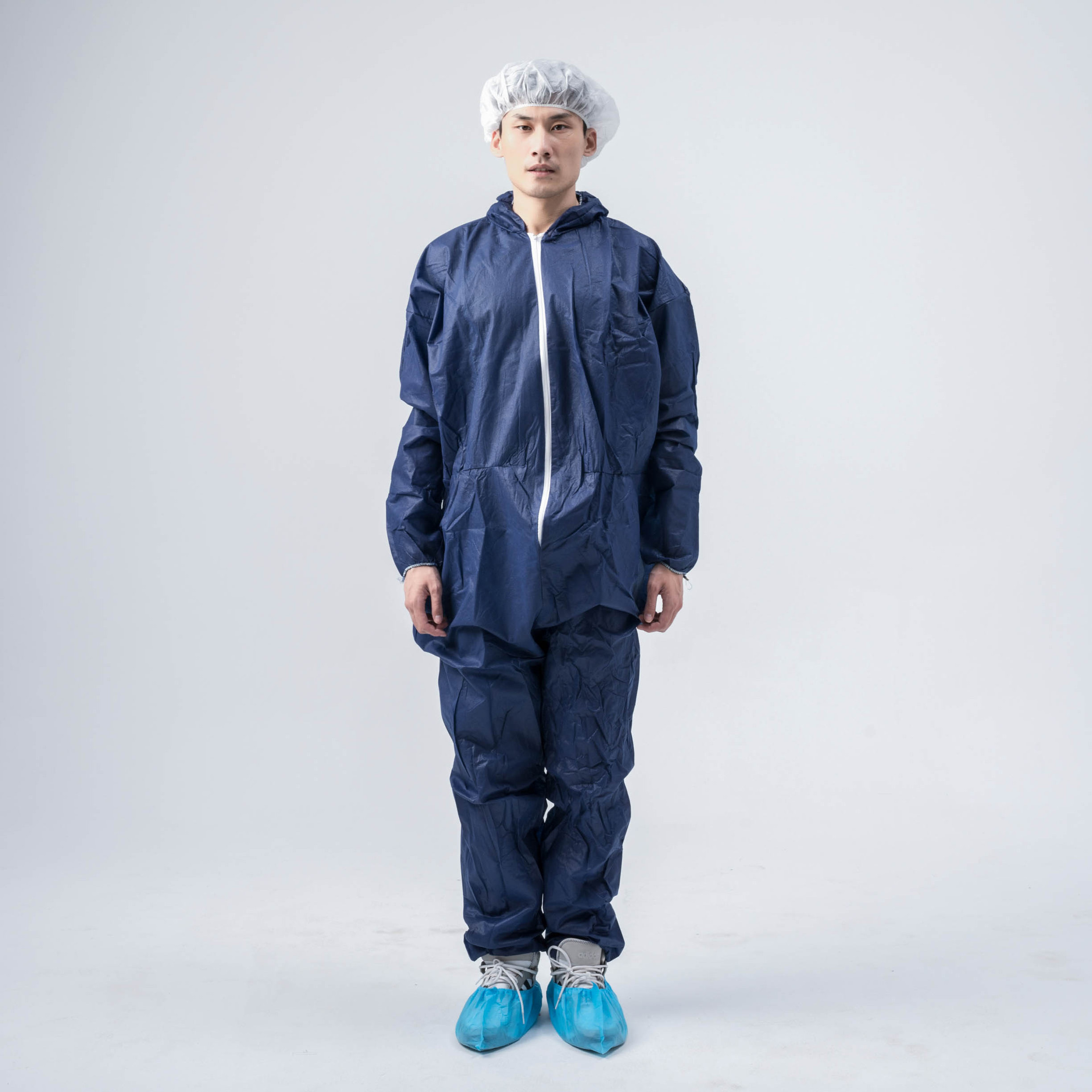 Hubei Xiantao Wholesale High Quality non-woven surgical gowns coverall protective disposable pp coverall